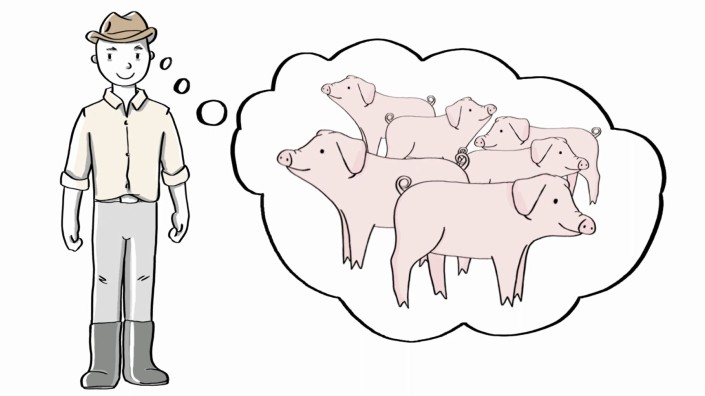 Project Overcoming PWD in piglets Animation