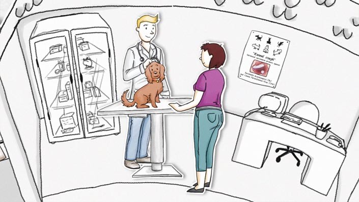 Project Infectious Tracheobronchitis Animation